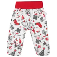 New Baby Kojenecké bavlněné polodupačky Christmas, vel. 74 (6-9m)