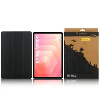 Flipové pouzdro Tactical Book Tri Fold pro Samsung Galaxy TAB S11, černá