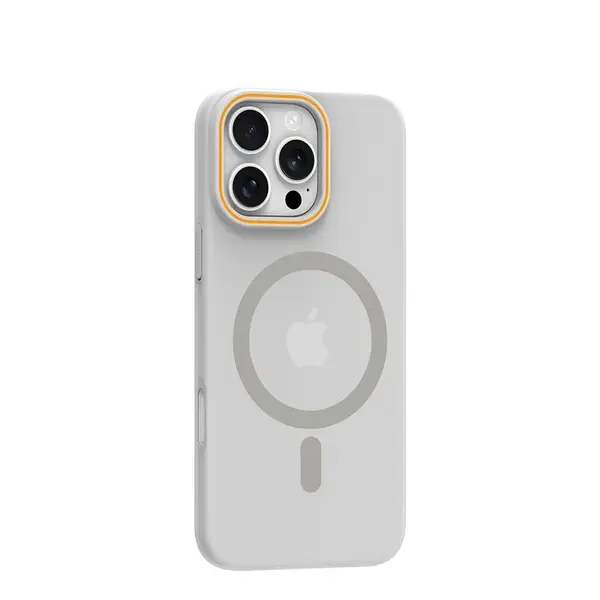Zadní kryt Case GO ORANGE compatible with MagSafe pro Samsung Galaxy A26, transparentní