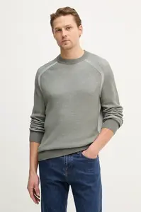 Svetr s příměsí vlny BOSS Orange Akajer