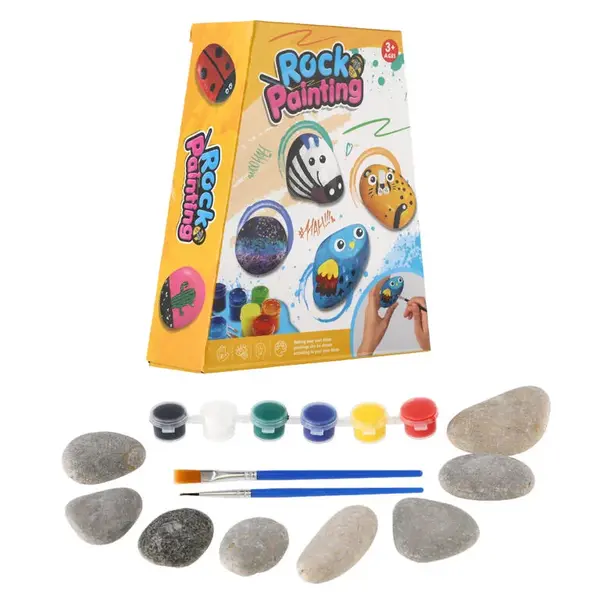 Malování na kameny - 8 kamenů