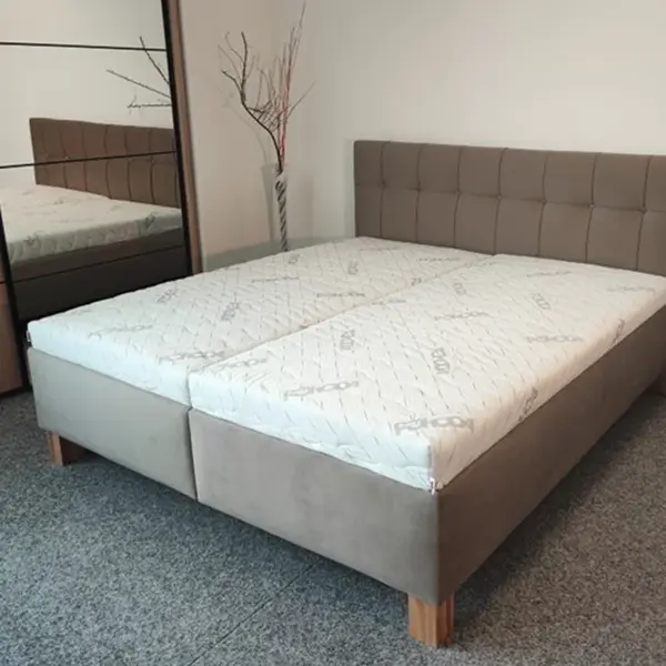 Postel Petra Rozměr: 160 x 200 cm, Matrace: Miami - tvrdost 3, látka: Aragon 70