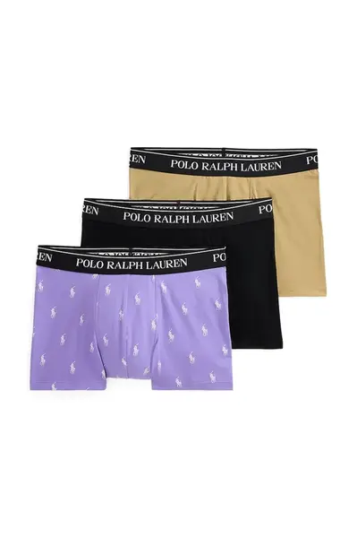 Polo Ralph Lauren boxerky pánské bavlněné s elastanem 3-pack