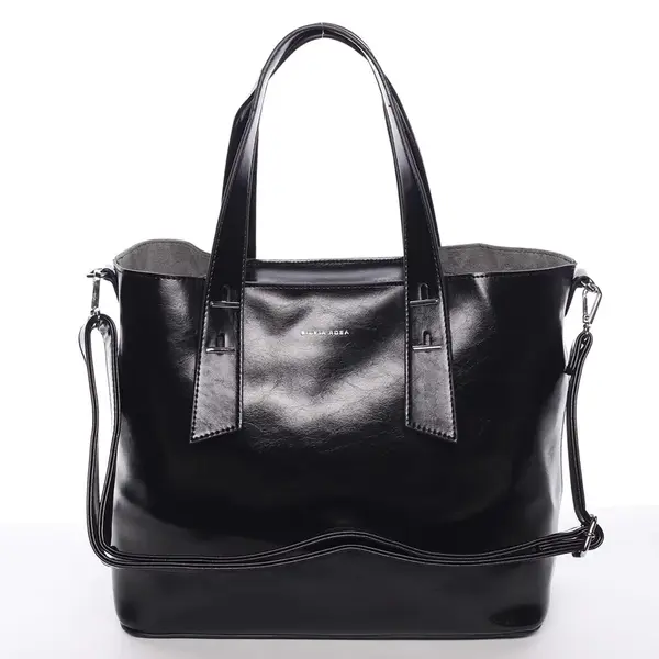 Dámska kabelka na rameno čierna - Silvia Rosa Selina