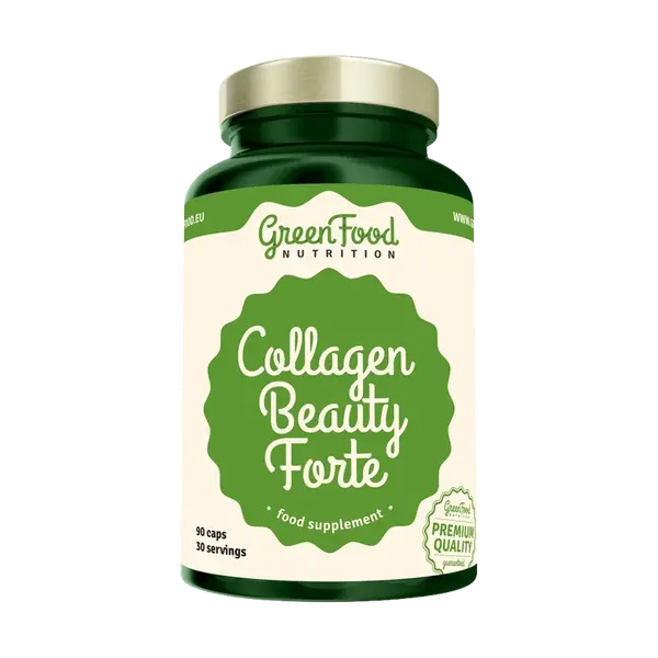GREENFOOD NUTRITION Collagen Beauty Forte 90 kapsúl