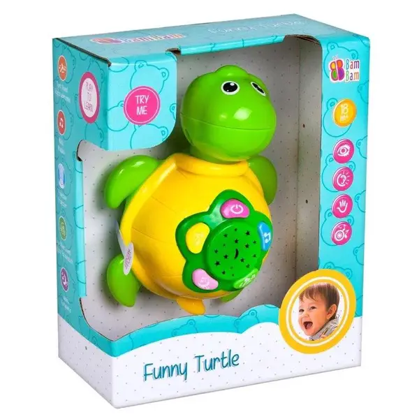 BamBam zábavná korytnačka 12x8cm