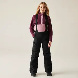 Dětské zimní lyžařské kalhoty dare2b pow ii černá 110-116