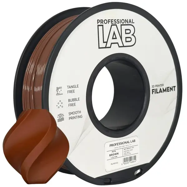 Professional Lab FG-P37-E1, 3D filament, PETG, Brown, 1kg, 1,75mm
