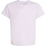 adidas TRAIN ESSENTIALS REGULAR FIT LOGO KIDS Dievčenské tréningové tričko, fialová, veľkosť