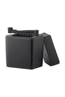 Dóza na sýr s kráječem Rosti 16,5 x 10 x 19 cm černá barva