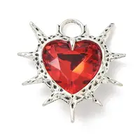 Alloy with Acrylic Pendants