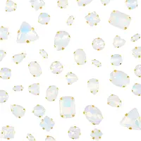 Glass Steel Claw Sew on Rhinestone