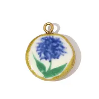 304 Stainless Steel & Porcelain Pendants