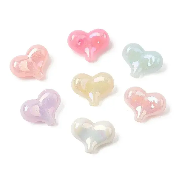 UV Plating Opaque Acrylic Beads