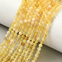 Natural Yellow Opal Beads Strands