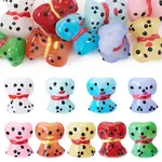 9Pcs 9 Colors Handmade Lampwork Enamel Beads