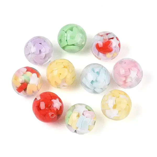 Transparent Resin Beads