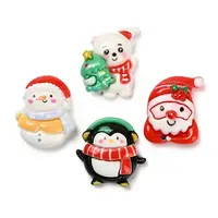 Christmas Opaque Resin Cabochons