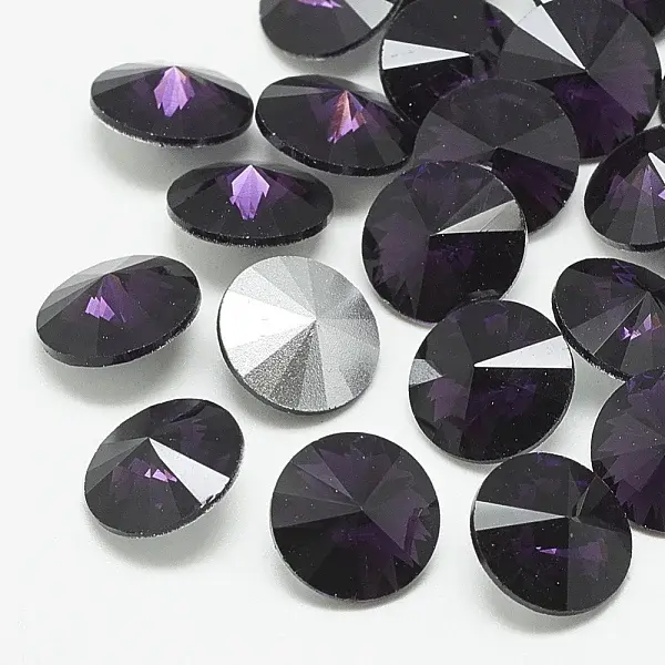 Pointed Back Glass Rhinestone Cabochons