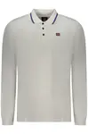 NORWAY 1963 MEN'S LONG-SLEEVED POLO SHIRT WHITE
