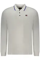 NORWAY 1963 MEN'S LONG-SLEEVED POLO SHIRT WHITE