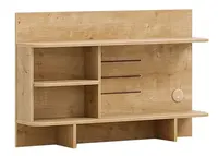 Nástavec na psací stůl s usb cody - dub