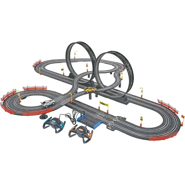 Made Autodráha s dvomi autami na batérie 790 cm