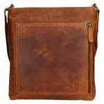 Pánská kožená taška přes rameno Greenwood Sebastian - koňak
