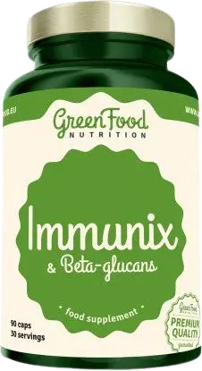 GREENFOOD NUTRITION Immunix & Beta-glucans 90 kapslí
