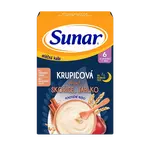 SUNAR mléčná krupicová kaše na dobrou noc skořice, jablko 210 g