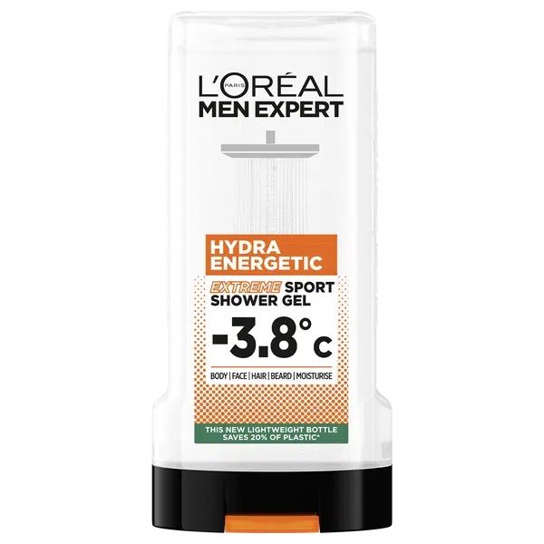 L'ORÉAL PARIS Men Expert Hydra energetic extreme sport sprchový gel, 300 ml