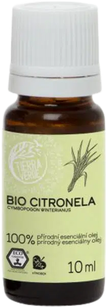 TIERRA VERDE Esenciální olej BIO Citronela 10 ml