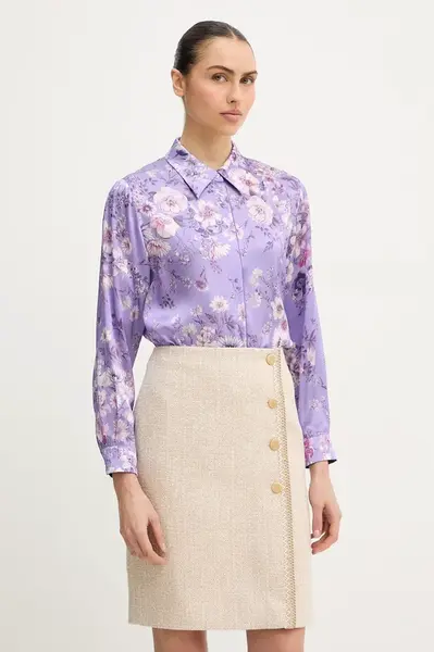 Hedvábné tričko Luisa Spagnoli Bagheria