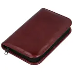 Kožená manikúra a pedikúra vínová - Solingen Zayne