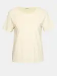 Krémové dámske tričko s aplikáciou ORSAY