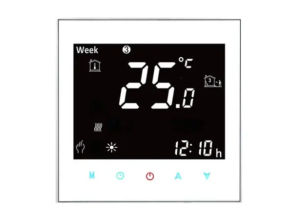 Smart termostat MOES Temperature Controller WHT 2000 GC WiFi Tuya - zánovní - bez originálního obalu