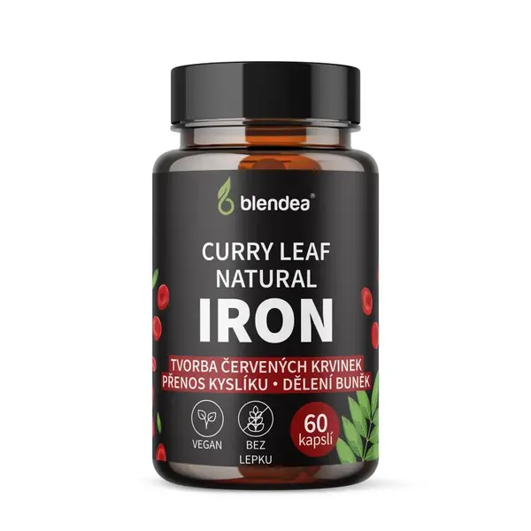 Blendea Železo z kari lístků 60 kapslí