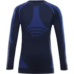 ALPINE PRO AMBOSO Dětské funkční spodní triko, tmavě modrá, velikost