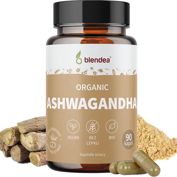 BLENDEA BIO Ashwagandha 90 kapslí