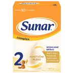 SUNAR Complex 2 pokračovací kojenecké mléko 600 g