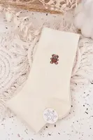 Dámské ponožky Aura.via s medvídkem