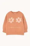 Detská bavlnená mikina Tinycottons FLOWERS EYES GRAPHIC SWEATSHIRT