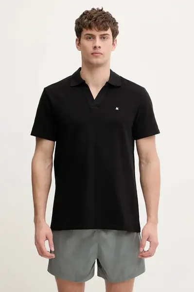 Bavlněné polo tričko Karl Lagerfeld KL METAL