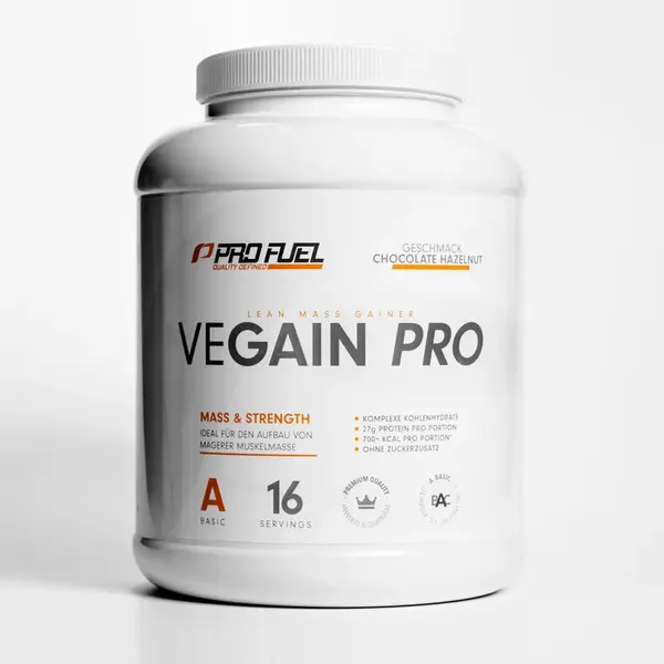 ProFuel VEGAIN PRO Gainer Čokoláda a Lieskový oriešok, 2200 g