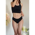 Menštruačné nohavičky Timeless Black Standard (MEMS042) XL