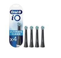 ORAL-B iO Series Ultimate Clean, kartáčkové hlavy, černé 4 ks