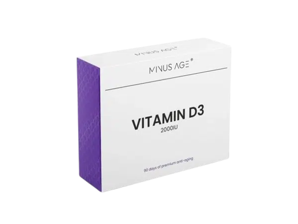 MINUS AGE Vitamin D3, 90 kapslí