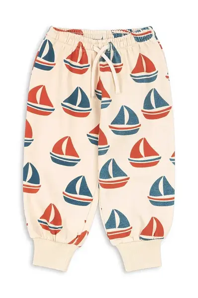 Dětské bavlněné tepláky Konges Sløjd LOUPY LOU SWEAT PANTS OCS