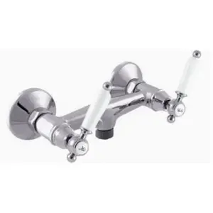 Sprchová batéria RAV SLEZÁK Morava Retro bez sprchového setu 100 mm chróm MK580.0