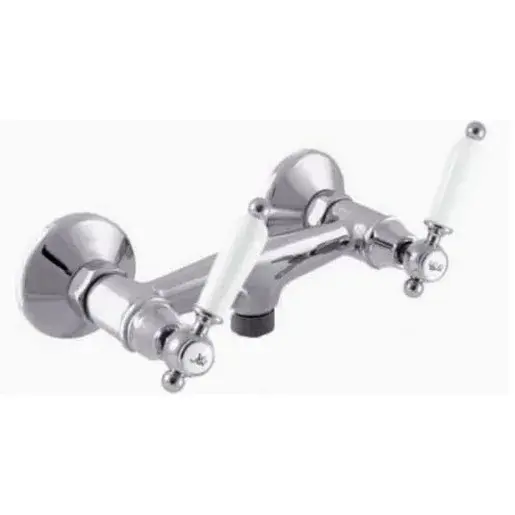 Sprchová batéria RAV SLEZÁK Morava Retro bez sprchového setu 100 mm chróm MK580.0